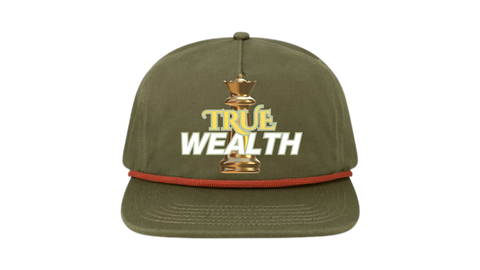 True Wealth - Snapback Rope Cap